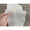 Peau de cuir de poisson Perche du Nil blanc mat - Cuir en Stock