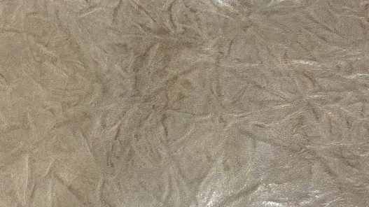 Détail cuir effet froissé - peau de cuir de mouton - brun clair - maroquinerie - chaussure - Cuir en Stock
