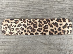 Poignée en cuir - léopard - vendue à l'unité - décoration - customisation de meuble ou d'objet - Cuir en stock
