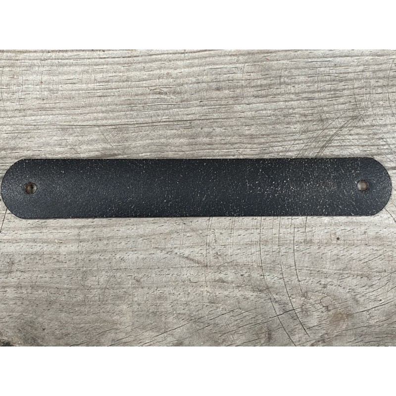 Grande poignée en cuir - noir vieilli - customisation et décoration d'objets ou meubles - Cuir en Stock Grande poignée en cuir - noir vieilli - customisation et décoration d'objets ou meubles - Cuir en Stock