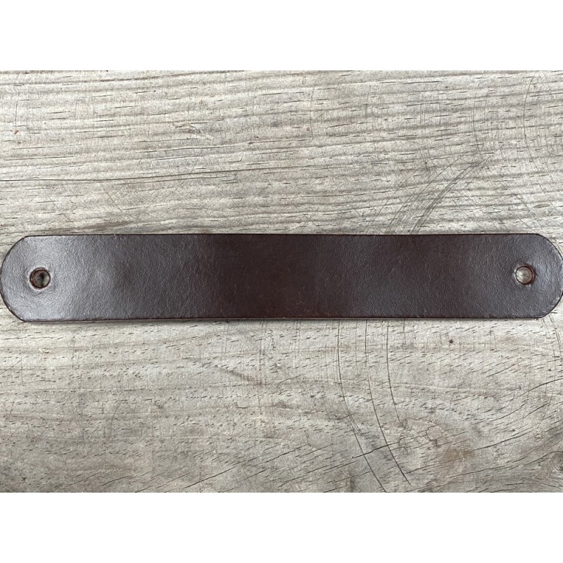 Grande poignée en cuir - marron pullup - customisation et décoration d'objets ou meubles - Cuir en Stock Grande poignée en cuir - marron pullup - customisation et décoration d'objets ou meubles - Cuir en Stock