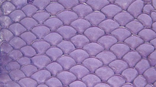 Cuir de poisson Tilapia violet mat bijoux accessoire Cuir en Stock
