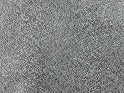 Cuir grain spider gris métallisé argent - maroquinerie - Cuir en Stock