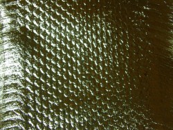 Peau de cuir de serpent - Doré - Cuir en Stock