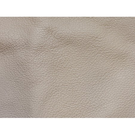 Cuir de veau grainé beige nude maroquinerie luxe Cuir en Stock