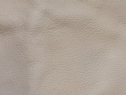 Cuir de veau grainé beige nude maroquinerie luxe Cuir en Stock