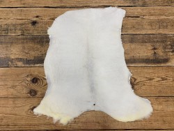Peau de mouton lainé blanc choix écart - Cuirenstock