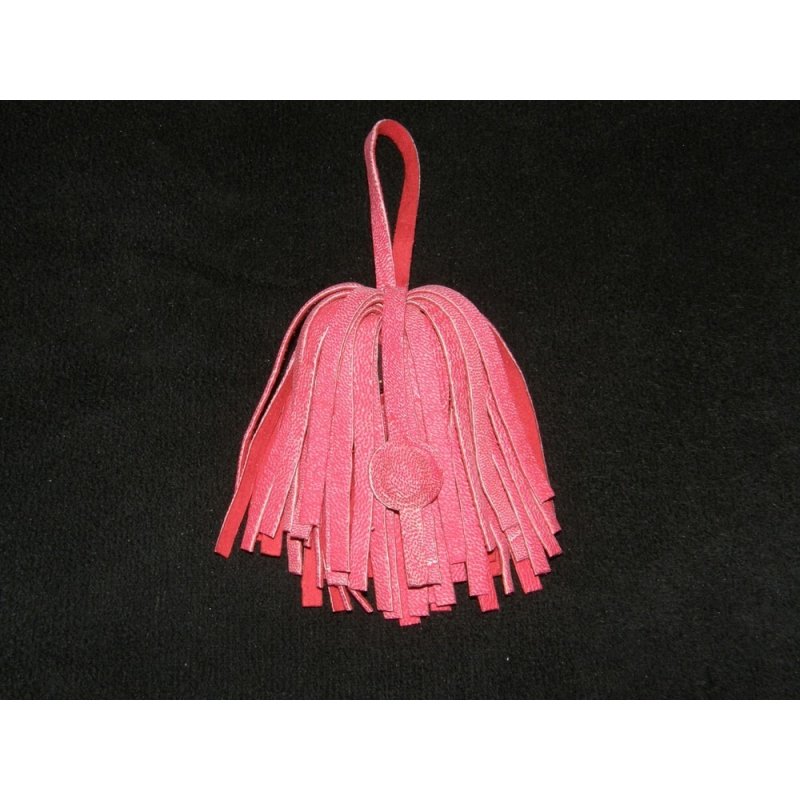 Pompon cuir Pompon cuir