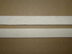 Bande de cuir de vache naturel