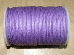 Fil coton ciré violet