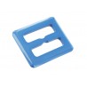 Passant rectangulaire en plastique bleu 28mm - Cuir en stock