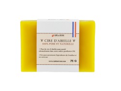 Cire d'abeille jaune pure naturelle - Travail du cuir - Cuirenstock