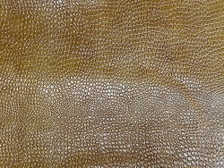 Peau de cuir de chèvre façon grain crocodile brun clair maroquinerie Cuirenstock