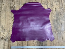 Peau de cuir de chèvre violette - Cuir en Stock