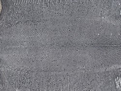 Grande peau de cuir de lézard nubuck gris - maroquinerie bijou - cuir en stock