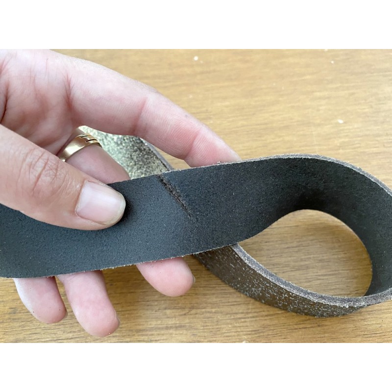 Lot Surprise De 6 Bandes De Cuir - Largeur 15mm - Longueur 100cm - Neuf