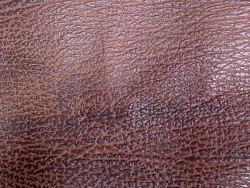 Morceau de peau de cuir de requin - Marron - maroquinerie bijou - Cuir en Stock