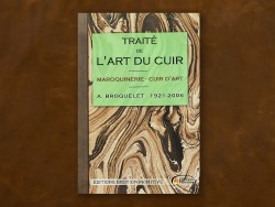 livre traité de l'art du cuir 1920 - cuir en stock