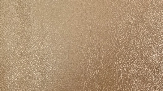 Grand morceau de cuir de taurillon - gros grain - couleur beige nude - Cuirenstock
