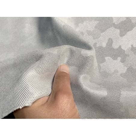 Peau de veau velours grain camouflage à pois métallisé - maroquinerie - Cuir en Stock