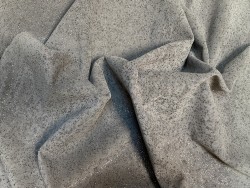 Peau de veau velours gris cendre effet granité - maroquinerie - cuirenstock