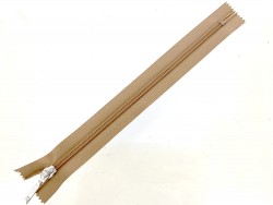 Fermeture Eclair® Prym haut de gamme beige zip nylon non séparable 25cm Cuirenstock cuir