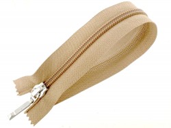 Fermeture Eclair® Prym haut de gamme beige zip nylon non séparable 25cm cuirenstock cuir