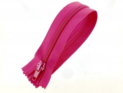 Fermeture Eclair® Prym haut de gamme rose framboise zip nylon non séparable 16cm cuirenstock