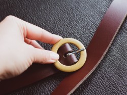 Guide outils pour fabriquer une ceinture en cuir - Cuir en Stock