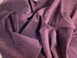 Peau de porc velours bordeaux - maroquinerie - vêtement - Cuirenstock