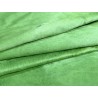 Demi-peau de vache en poil vert - décoration - maroquinerie - accessoire - Cuir en Stock