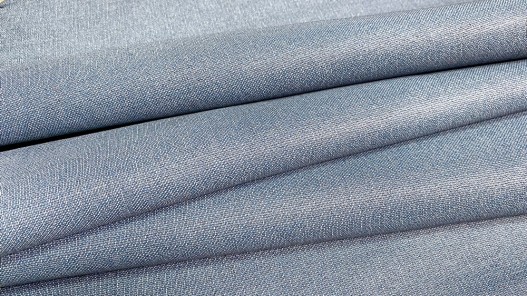 Peau de cuir d'agneau bleu façon jeans - maroquinerie - vêtement - Cuir en Stock
