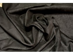 Peau veau velours ciré huilé noir - maroquinerie - vêtement - cuir en stock