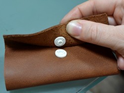 Lot boutons pression - blanc - maroquinerie accessoire qualité professionnelle - cuir en stock
