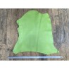 Peau de cuir de mouton vert pomme - maroquinerie - Cuir en Stock