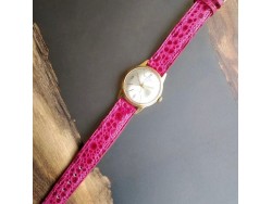 Exemple - travail de la peau de crapaud - bracelet montre - Cuir en Stock