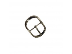 Boucle de ceinture ovale - bronze - 40 mm - bouclerie - accessoire - cuirenstock