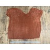 Peau de veau velours terra-cotta - maroquinerie - cuir en stock