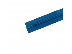 Fermeture à glissière - bleue - 15 cm - fermeture éclair - Cuir en Stock
