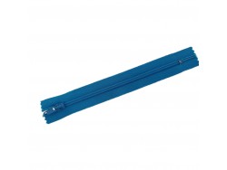Fermeture à glissière - bleue - 15 cm - fermeture éclair - cuirenstock