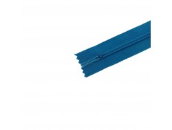 Fermeture à glissière - bleue - 12 cm - fermeture éclair - Cuir en stock