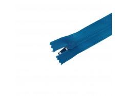 Fermeture à glissière - bleue - 12 cm - fermeture éclair - Cuirenstock