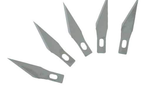 Boite de 5 lames de rechange pour couteau scalpel coupe du cuir - Cuirenstock