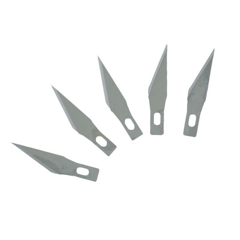 Couteau scalpel professionnel pour découper le cuir - 5 lames de