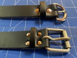 BOX DIY TUTO - monter sa ceinture en cuir sur-mesure - 25mm - coffret cadeau - cuirenstock