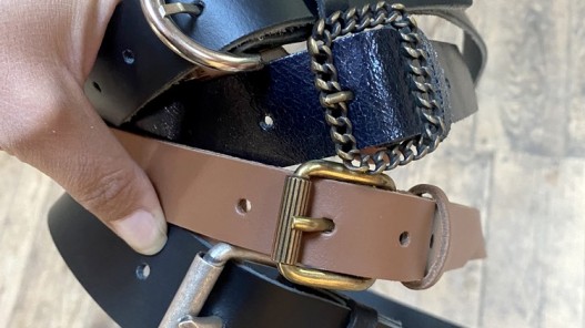 BOX DIY TUTO - monter sa ceinture en cuir sur-mesure - 25mm - coffret cadeau - Cuir en Stock