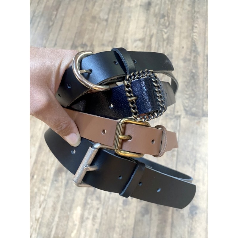 BOX DIY TUTO - monter sa ceinture en cuir sur-mesure - 30mm - coffret cadeau - Cuir en Stock