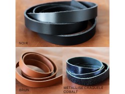 BOX DIY TUTO - monter sa ceinture en cuir sur-mesure - 25mm - coffret cadeau - cuir en stock
