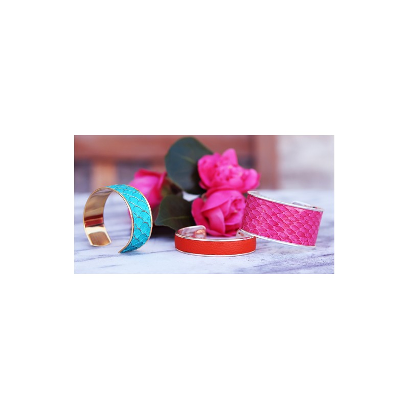Bracelet En Cuir De Crocodile Véritable Brun - 20mm Large - Fabriqué En Italie - Neuf Avec Étiquettes