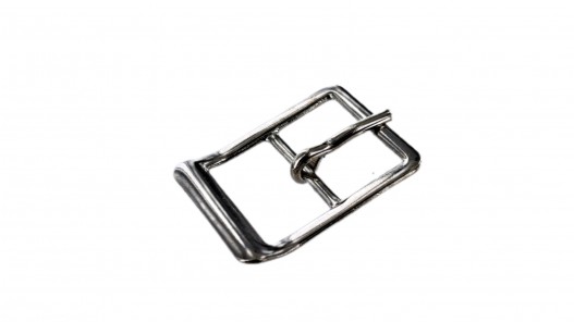 Boucle rectangulaire - nickelé - 20 mm - ceinture - bouclerie - accessoires - Cuirenstock